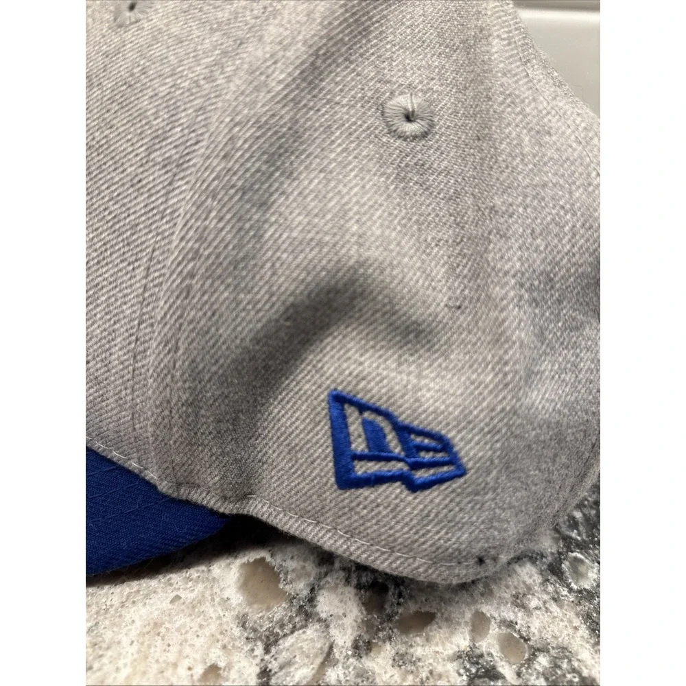 LA Clippers Hat Gray 59FIFTY NBA Hat Cap Retro Low Crown Size 7 7/8ths Sports